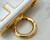 Fendi 7AS051 Nano Fendi First Charm Charm in White nappa leather