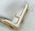 Fendi 7AS051 Nano Fendi First Charm Charm in White nappa leather