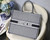 Dior Book Tote M1286 Black and White Houndstooth Embroidery - luxibagsmall