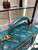 Chanel AP2199 Vanity With Chain Lambskin Gold Tone Green