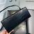 Balenciaga 593546 Hourglass Small Top Handle Crocodile Bag Black Gold