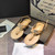 Chanel Women's Sandals Chanel Slippers Lambskin C90150