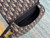 Dior M9319 Dior Bobby Medium Crossbody Bag Oblique Jacquard Navy Blue - luxibagsmall