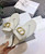 Dior KCQ386 Diro 30 Montaigne Flat Thong Sandals Calfskin White - luxibagsmall