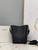 Celine 178303 Sangle Small Bucket Bag in Soft Grained Calfskin Black