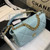 Chanel 19 Maxi Handbag Lambskin Gold AS1162 Light Blue