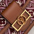 LV M69992 Louis Vuitton  Since 1854 Dauphine Chain Wallet Monogram Red