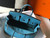 Hermes Birkin Designer Tote Bag Togo Leather 28336 Blue