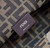 Fendi 8BP129 First Small Leather bag with silver and light brown inlay 80018M