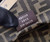 Fendi 8BP129 First Small Leather bag with silver and light brown inlay 80018M