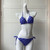 Dior Women's  BIKINI TOP Blue Dior Oblique Technical Fabric 11BB01 - luxibagsmall