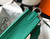 Hermes Evelyne Bag Hermes Mini Crossbody Bag 20404 Silver Buckle Dark Green