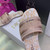 Dior Women's Shoes Diamond Embroidered Dway Slide KCQ209TJE Light pink