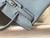 Hermes Birkin Designer Tote Bag Togo Leather 28335 Light Blue