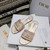 Dior Women's Slippers Designer Dior Sandals Flats Shoes D81206