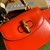 Gucci Bamboo1947 Mini top handle bag 686864 Red