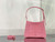 Balenciaga 695589 Women's XX Small Hobo Bag Crocodile Embossed Pink