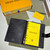 Louis Vuitton R20242 Medium Ring Agenda Cover Damier Graphite Canvas