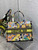 Dior M1296 Medium Book Tote Black Multicolor Zodiac Fantastico Embroidery