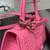 Balenciaga 592833 Hourglass XS Top Handle Bag Pink