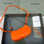 Balenciaga 6940271VG9 Le Cagole Mini Multipouch in Orange Arena lambskin