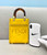 Fendi 8BS051 Mini Sunshine Shopper Leather Bag 8376A Yellow - luxibagsmall