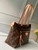 LV M42268 Louis Vuitton Lena PM Shoulder Monogram Tote bag - Voguebags