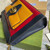 Gucci 648999 Small Shoulder Bag With Double G Red Yellow