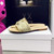 Dior Women's Shoes Dway Slide Diamond Embroidered KCQ166ERC Yellow
