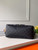 LV M45217 Louis Vuitton Gaston Labels Besace Zippee Medium Messenger Bag Black