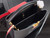 LV M48865 Louis Vuitton Capucines MM Handbag Black Red