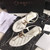 Chanel Women's Sandals Chanel Slippers Lambskin C90182