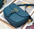 Dior M9319 Medium Bobby Bag Blue Grained Calfskin