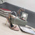 Tomford Shiny Leather Padlock Pointy Naked Sandal 105mm W22803