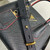 Prada 1BG443 Prada Double Saffiano leather mini bag Black