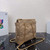 Prada Nylon Vintage Chain Stray Bag 1BD621 Apricot