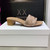 Dior Women's Shoes Dway Heeled Slide Metallic Thread Strass KCQ244LCS Pink