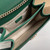 Gucci 510304 Interlocking Green Leather Chain Cross Body Bag