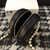 Chanel A68055 Chanel clutch with chain Round Bag Lambskin Black