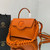 Versace DBFI039 La Medusa Medium Handbag 1039 Orange