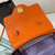 Versace DBFI039 La Medusa Medium Handbag 1039 Orange