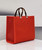 Fendi 8BH386 Sunshine Medium Fendi Tote Bag 8258 Orange Red