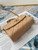 Chanel AS2477 Mini Flap CC Wrapped Bag with Top Handle Apricot