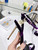 Tomford Shiny Leather Padlock Pointy Naked Sandal 105mm W228028