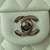 Chanel A01112 Flap Handbag Classic Bag Lambskin Light Green Silver