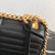 Prada 1BD108 Medium Leather Prada Diagramme Bag Black