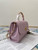 Chanel AS2477 Mini Flap CC Wrapped Bag with Top Handle Pink