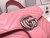 Gucci â€?47260 GG Marmont Mini Top Handle Bag Pink - luxibagsmall