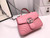 Gucci â€?47260 GG Marmont Mini Top Handle Bag Pink - luxibagsmall