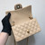 Chanel A69900 Mini Flap Bag Grained Calfskin Apricot Gold